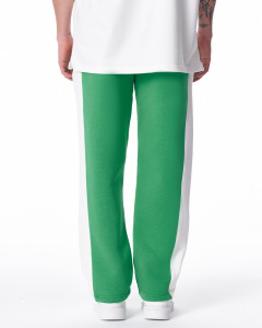 Men's Green-White Oversize Jogger