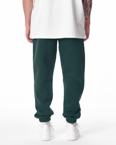 Men's Khaki-White Color With Elastic Cuffs Oversize Jogger